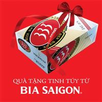 Tặng quà cho khách hàng mua Bia Sài Gòn